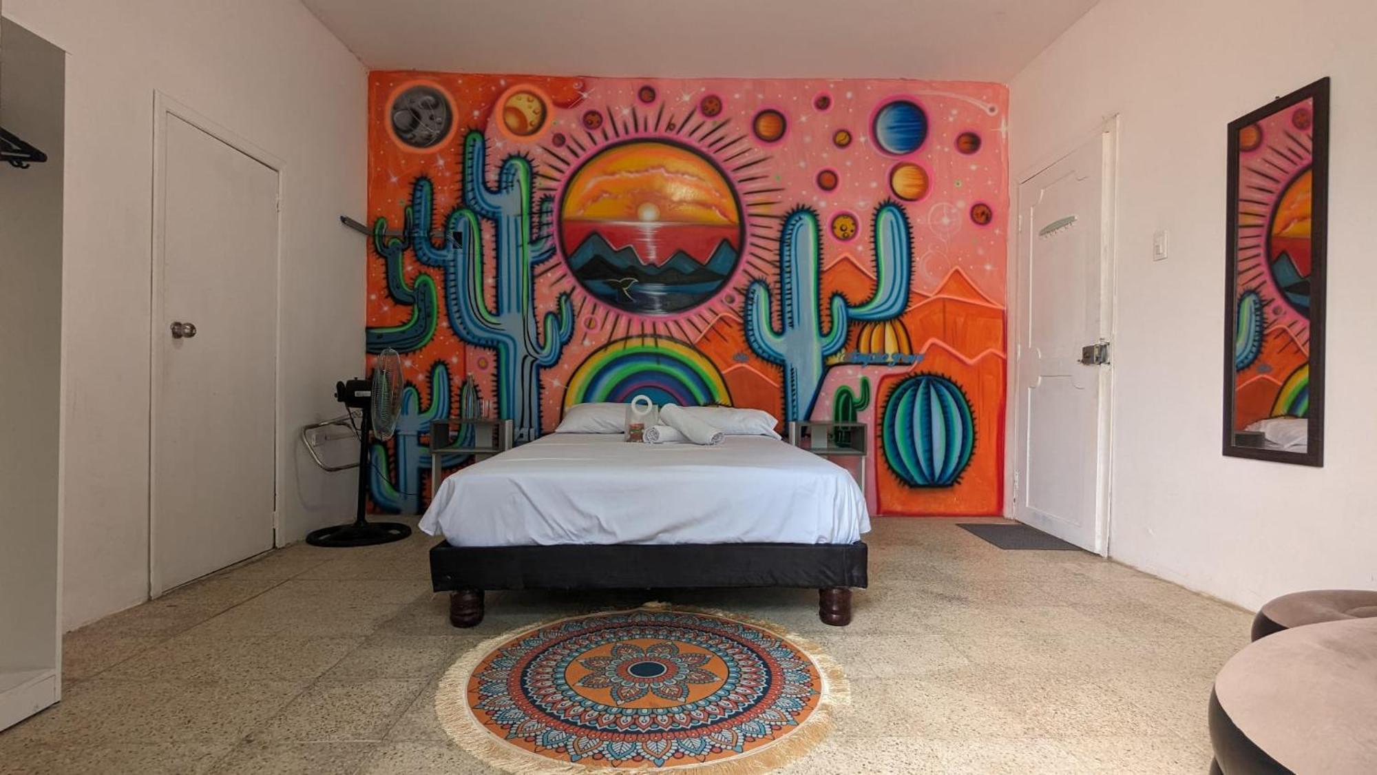 ホテル Garden House Puerto López エクステリア 写真